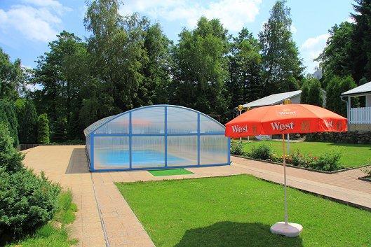 U Myslivce Villa Kamenicky Senov Exteriör bild