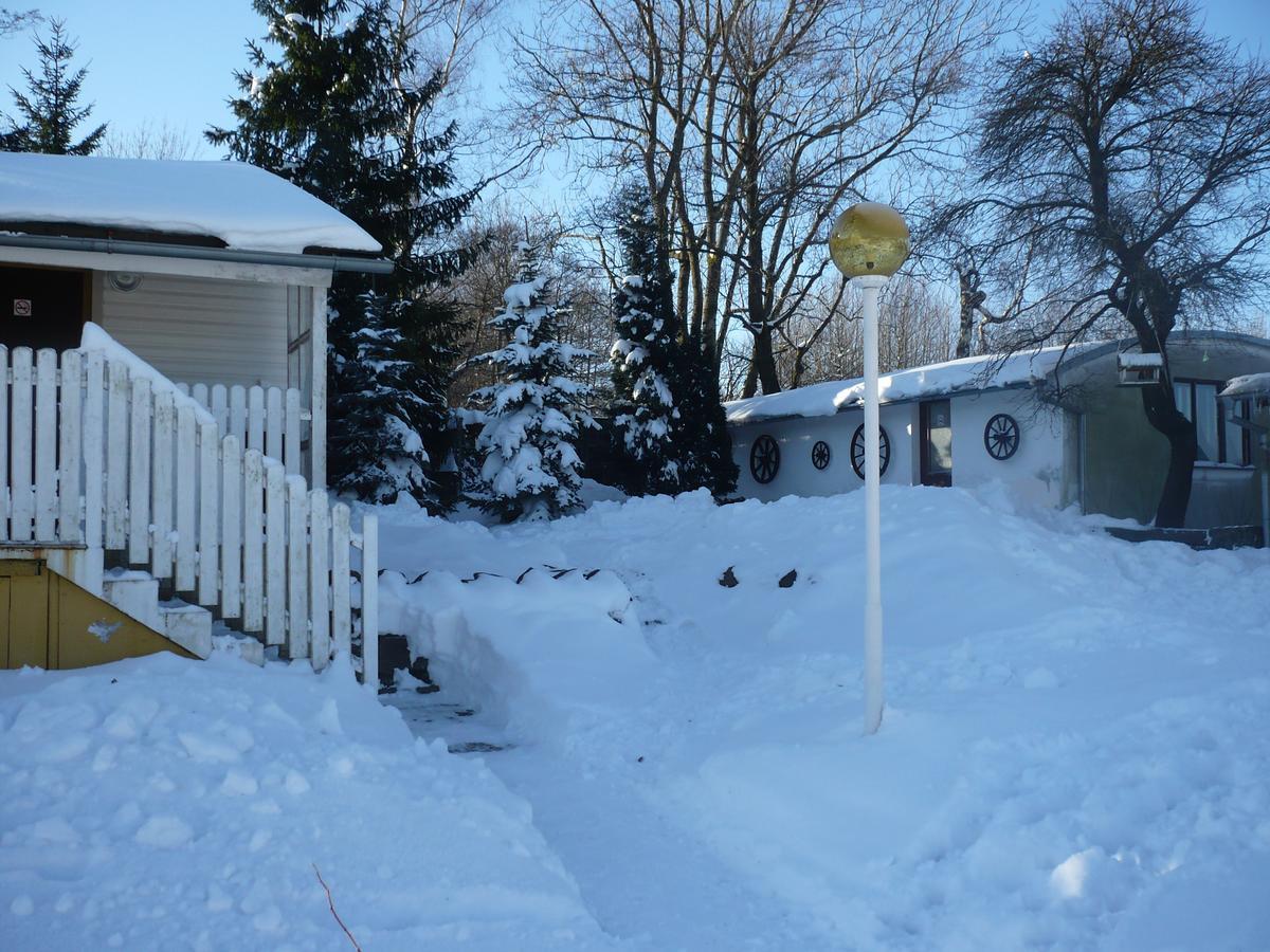 U Myslivce Villa Kamenicky Senov Exteriör bild